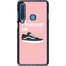 Coque Samsung Galaxy A9 - princesse en basket