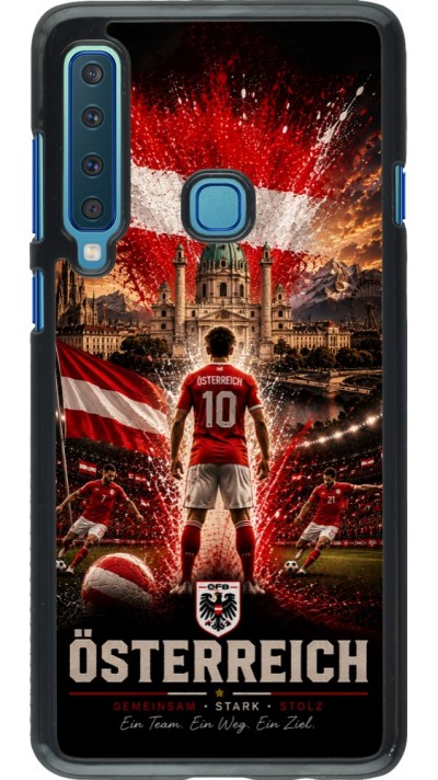 Coque Samsung Galaxy A9 - Football Autriche splash 2026