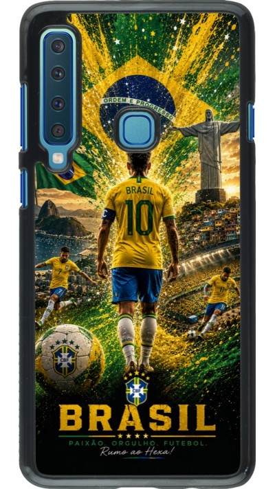 Coque Samsung Galaxy A9 - Football Brésil splash 2026