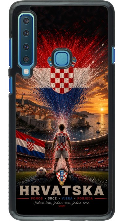 Coque Samsung Galaxy A9 - Football Croatie splash 2026