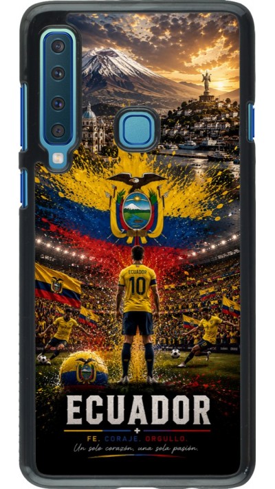 Coque Samsung Galaxy A9 - Football Équateur splash 2026
