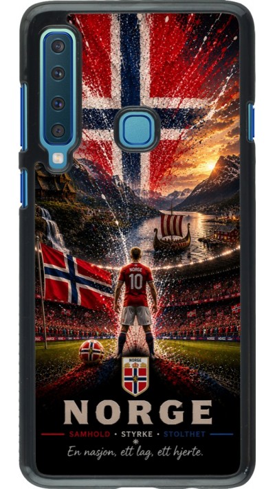 Coque Samsung Galaxy A9 - Football Norvège splash 2026