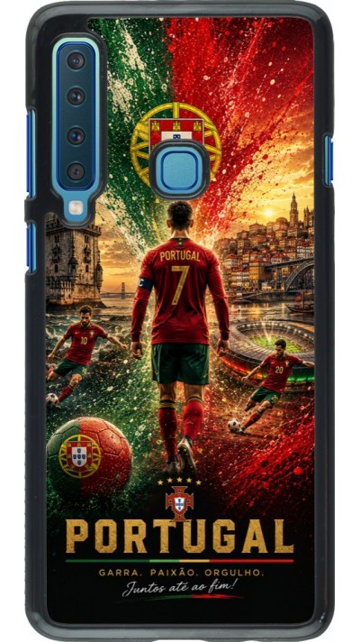 Coque Samsung Galaxy A9 - Football Portugal splash 2026