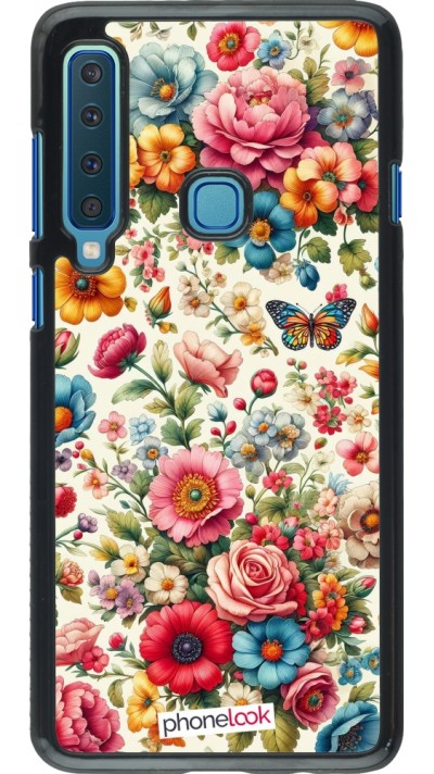 Coque Samsung Galaxy A9 - Spring 25 printemps fleuri