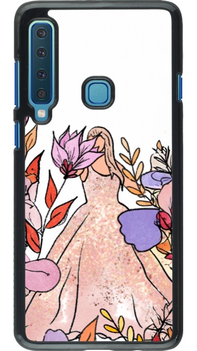 Coque Samsung Galaxy A9 - Taylor Swift Sketch - White