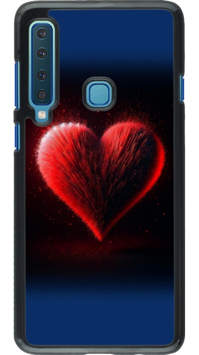 Coque Samsung Galaxy A9 - Valentine 2025 coeur rouge