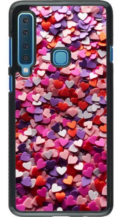 Coque Samsung Galaxy A9 - Valentine 2025 Confetti
