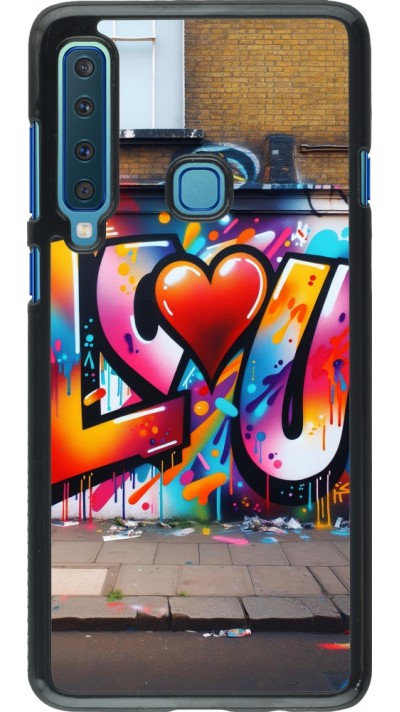 Coque Samsung Galaxy A9 - Valentine 2025 Love U Tag