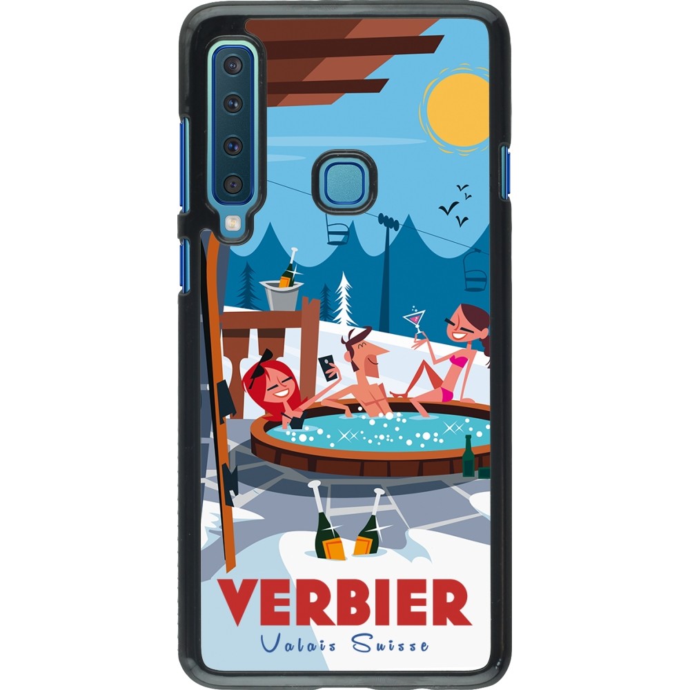 Coque Samsung Galaxy A9 - Verbier Mountain Jacuzzi