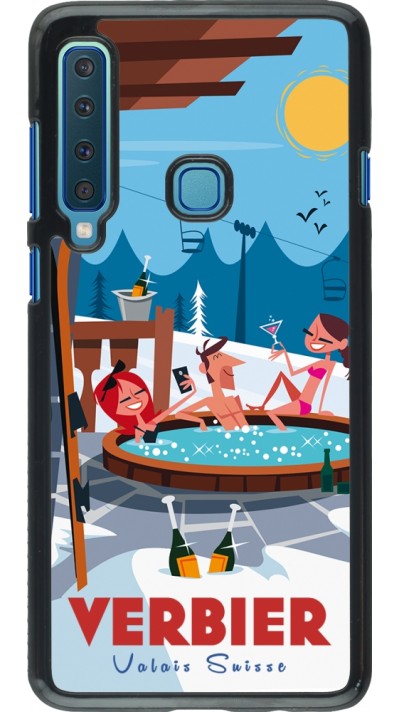 Coque Samsung Galaxy A9 - Verbier Mountain Jacuzzi