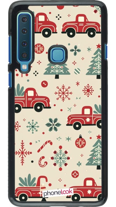 Coque Samsung Galaxy A9 - Noël 2024 Camion Sapin