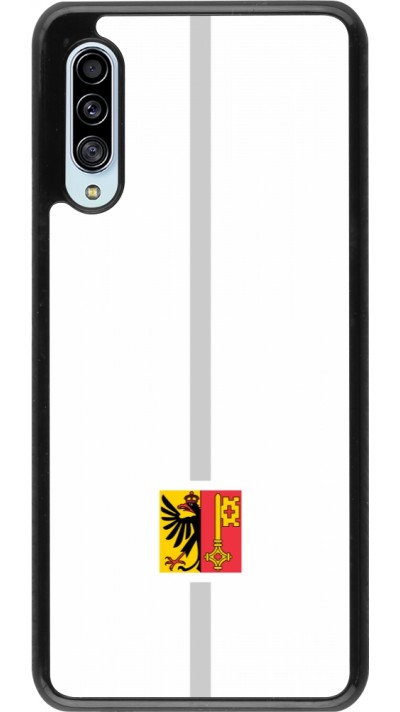Coque Samsung Galaxy A90 5G - Canton GE blanc