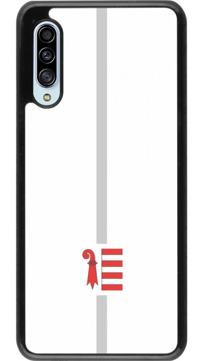 Coque Samsung Galaxy A90 5G - Canton JU blanc