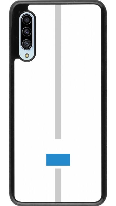 Coque Samsung Galaxy A90 5G - Canton LU blanc