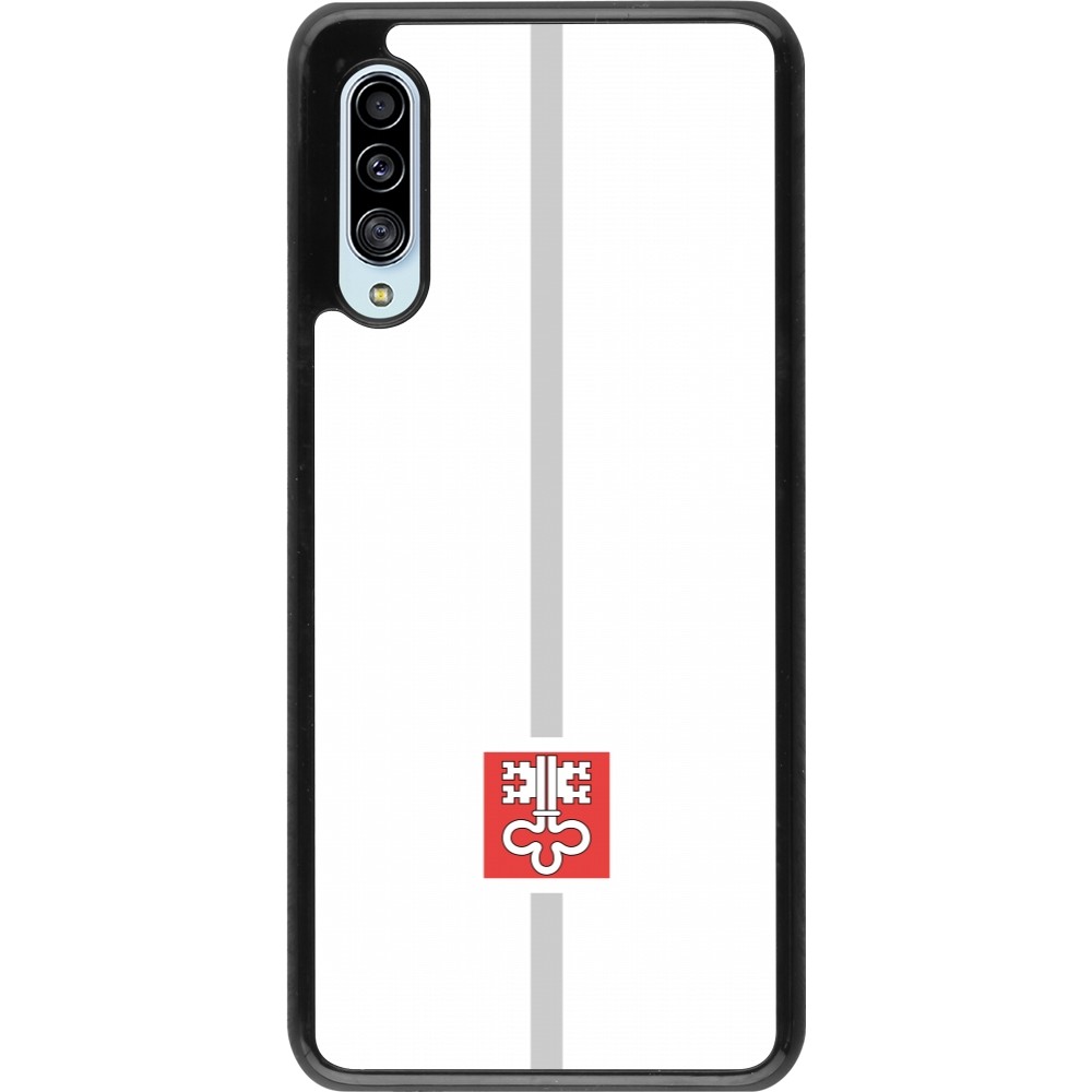 Coque Samsung Galaxy A90 5G - Canton NW blanc