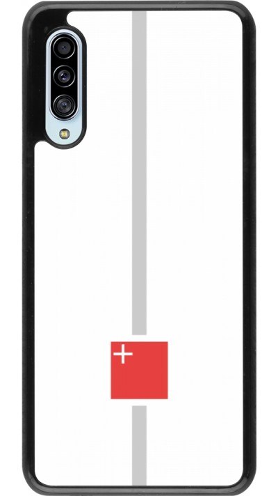 Coque Samsung Galaxy A90 5G - Canton SZ blanc