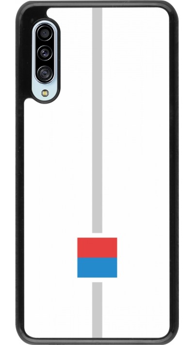 Coque Samsung Galaxy A90 5G - Canton TI blanc