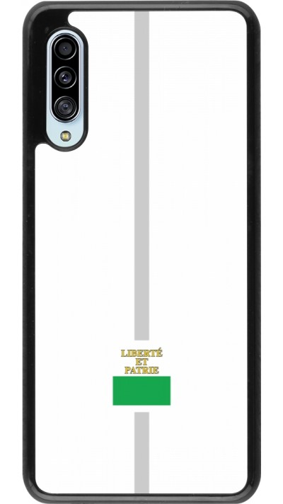 Coque Samsung Galaxy A90 5G - Canton VD blanc