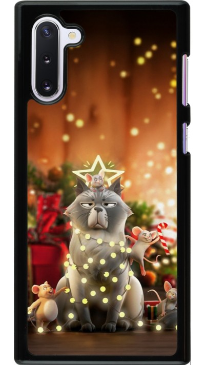 Coque Samsung Galaxy Note 10 - Christmas 25 Xmas Cat
