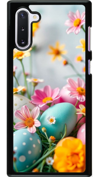 Coque Samsung Galaxy Note 10 - Easter 2026 Eggs with flowers