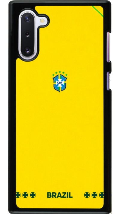 Coque Samsung Galaxy Note 10 - Maillot de football Bresil 2026 personnalisable