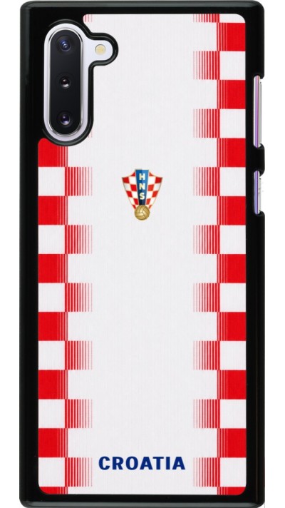 Coque Samsung Galaxy Note 10 - Maillot de football Croatie 2026 personnalisable