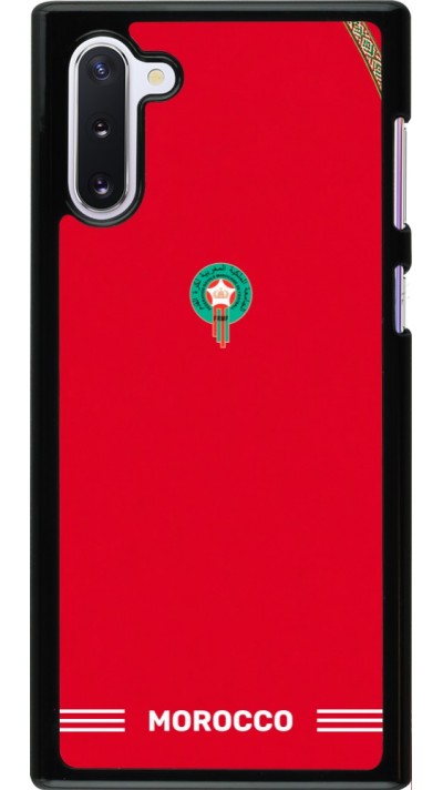 Coque Samsung Galaxy Note 10 - Maillot de football Maroc 2026 personnalisable