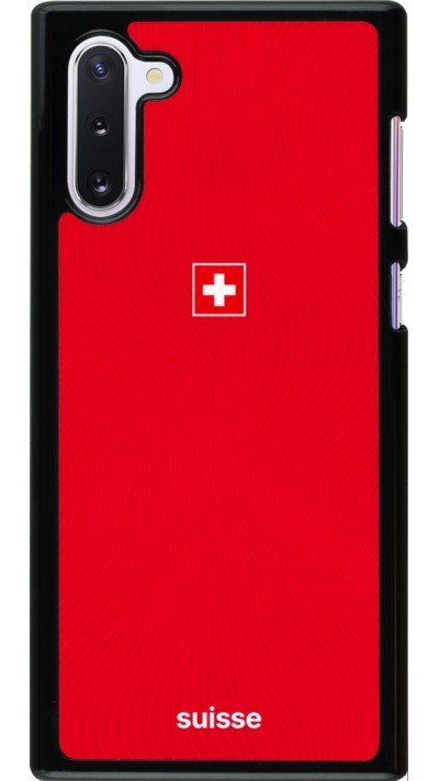 Coque Samsung Galaxy Note 10 - Maillot de football Suisse 2026 personnalisable