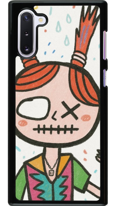 Coque Samsung Galaxy Note 10 - Little Girl Sketch