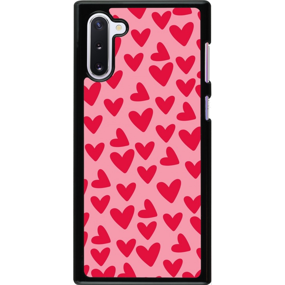 Coque Samsung Galaxy Note 10 - Mom 2024 petits coeurs