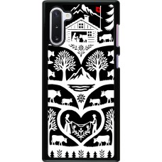 Coque Samsung Galaxy Note 10 - Poya Suisse 2 noir