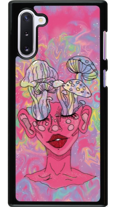 Coque Samsung Galaxy Note 10 - Psychedelic pink mushroom