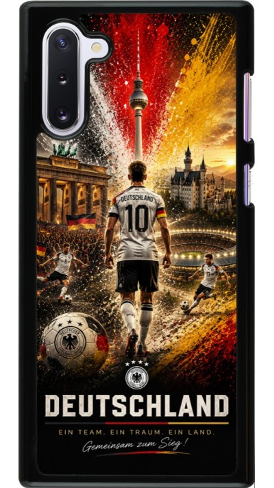 Coque Samsung Galaxy Note 10 - Football Allemagne splash 2026