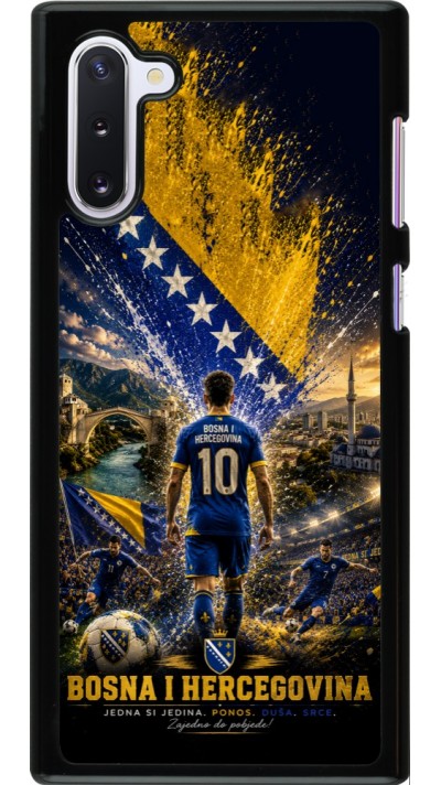 Coque Samsung Galaxy Note 10 - Football Bosnie-Herzégovine splash 2026