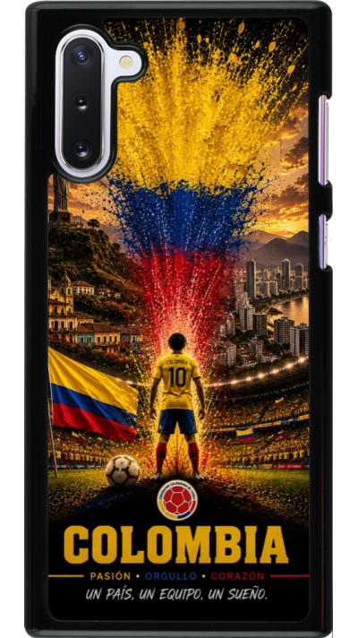 Coque Samsung Galaxy Note 10 - Football Colombie splash 2026