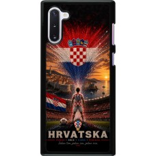 Coque Samsung Galaxy Note 10 - Football Croatie splash 2026