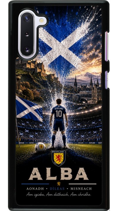 Coque Samsung Galaxy Note 10 - Football Écosse splash 2026