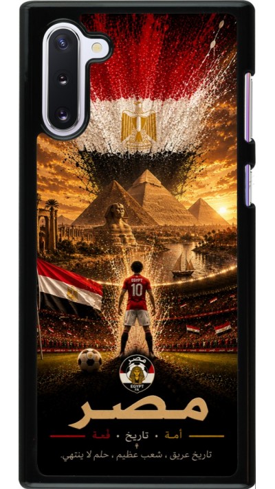 Coque Samsung Galaxy Note 10 - Football Égypte splash 2026