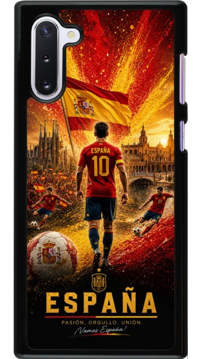 Coque Samsung Galaxy Note 10 - Football Espagne splash 2026