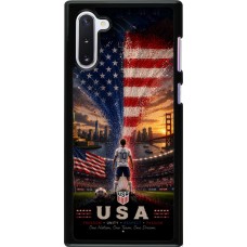 Coque Samsung Galaxy Note 10 - Football États-Unis splash 2026