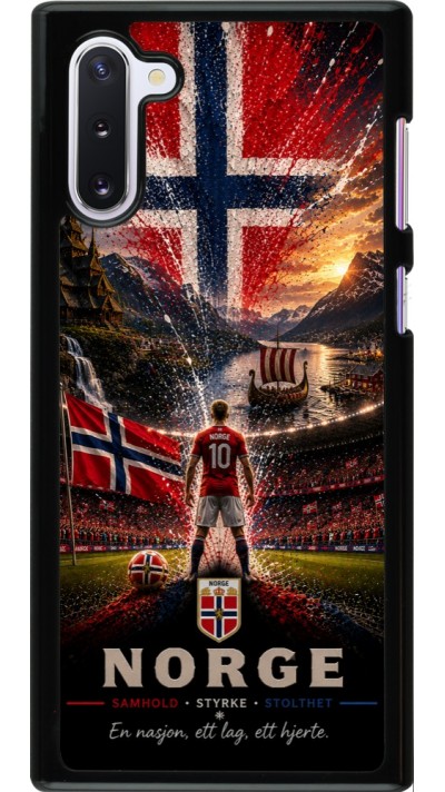 Coque Samsung Galaxy Note 10 - Football Norvège splash 2026