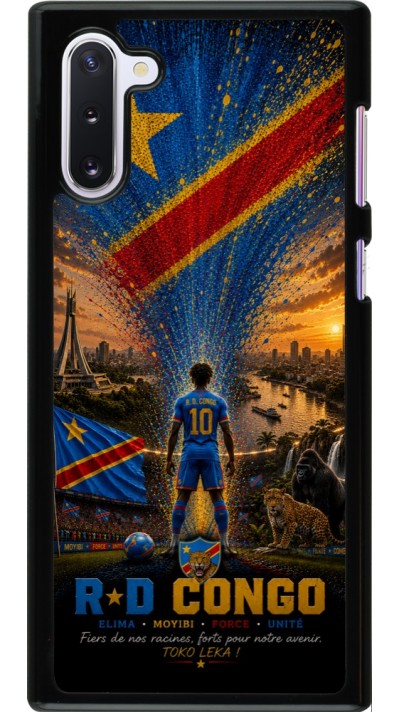 Coque Samsung Galaxy Note 10 - Football République démocratique du Congo splash 2026