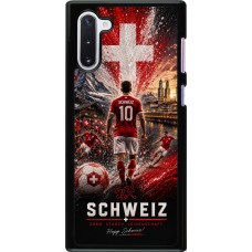 Coque Samsung Galaxy Note 10 - Football Schweiz splash 2026