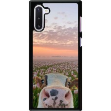 Coque Samsung Galaxy Note 10 - Cow with tulips 2026