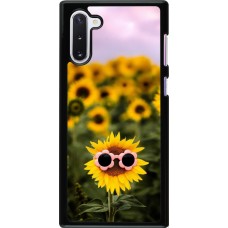 Coque Samsung Galaxy Note 10 - Sunflower with glasses Spring 2026
