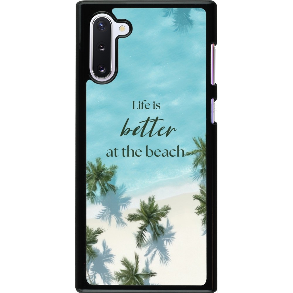 Samsung Galaxy Note 10 Case Hülle - Summer 2025 Life is better at the beach