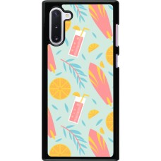 Coque Samsung Galaxy Note 10 - Summer 2025 Pattern citron