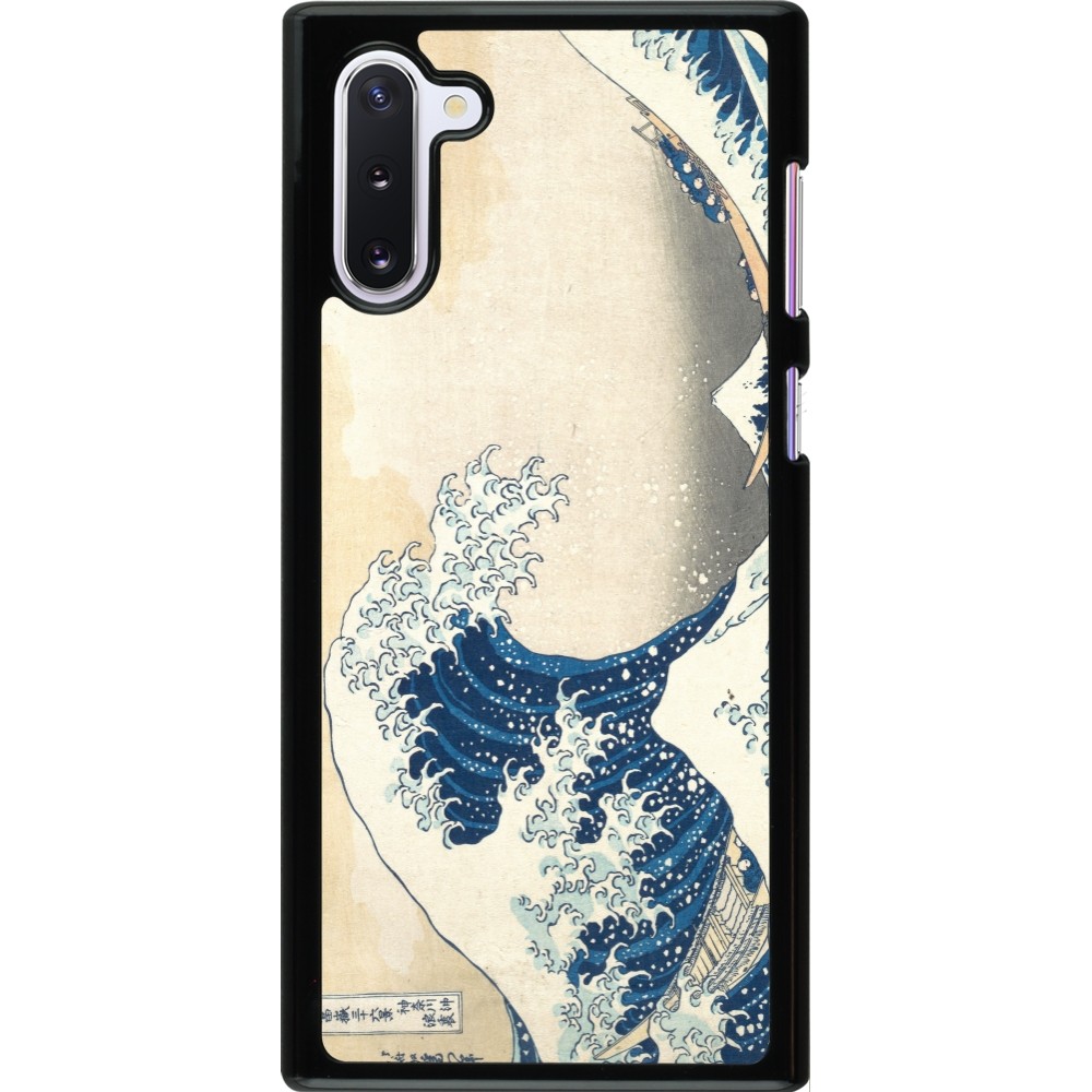 Coque Samsung Galaxy Note 10 - Tableau art - La Grande Vague de Kanagawa - Hokusai