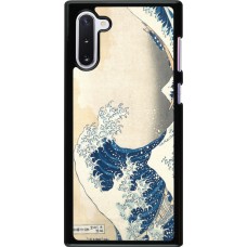 Coque Samsung Galaxy Note 10 - Tableau art - La Grande Vague de Kanagawa - Hokusai