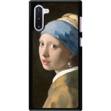 Coque Samsung Galaxy Note 10 - Tableau art - La Jeune fille à la perle - Johannes Vermeer